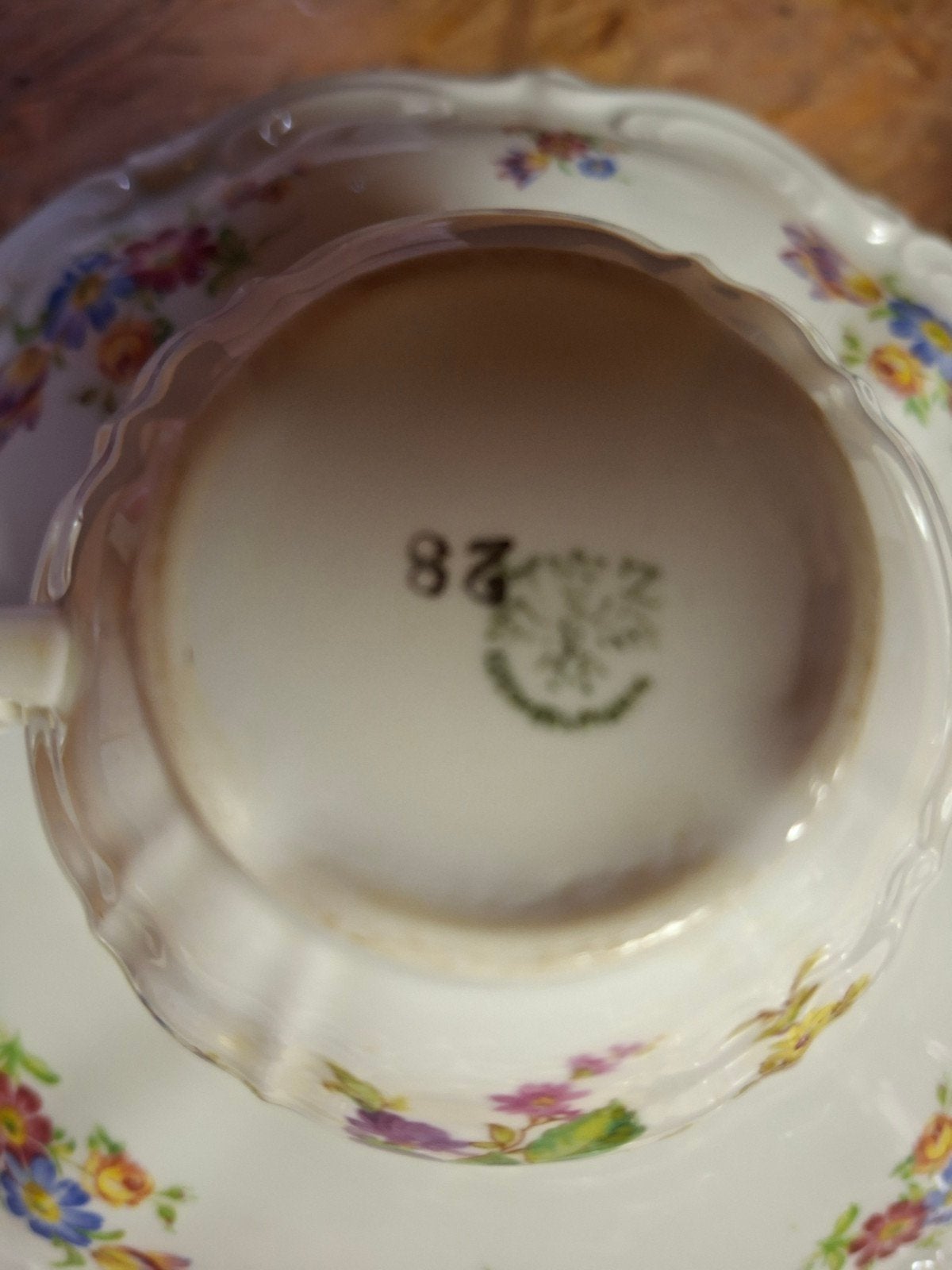 Moritz Zdekauer  Uitgebreid Vintage Servies met Bloemmotief, Antiek en Kunst, Ophalen of Verzenden