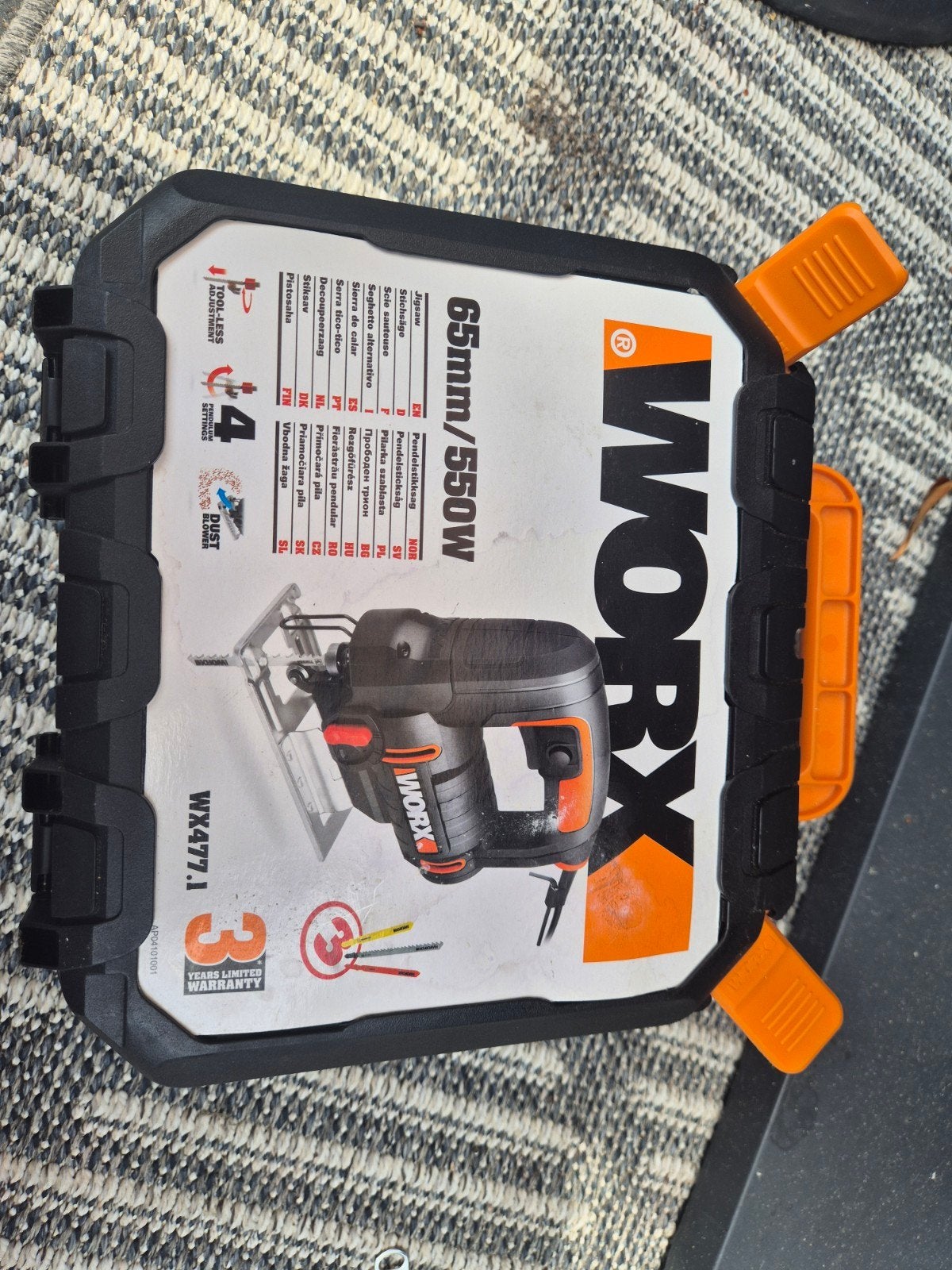 Worx Decoupeerzaag WX477.1 - Zo goed als nieuw, Ophalen