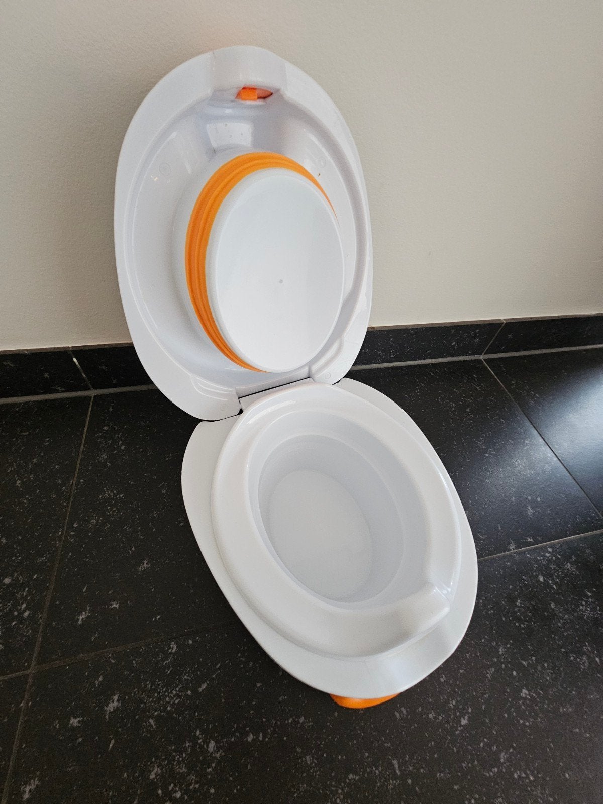 Draagbaar pinguïn potje, Ophalen, Gebruikt