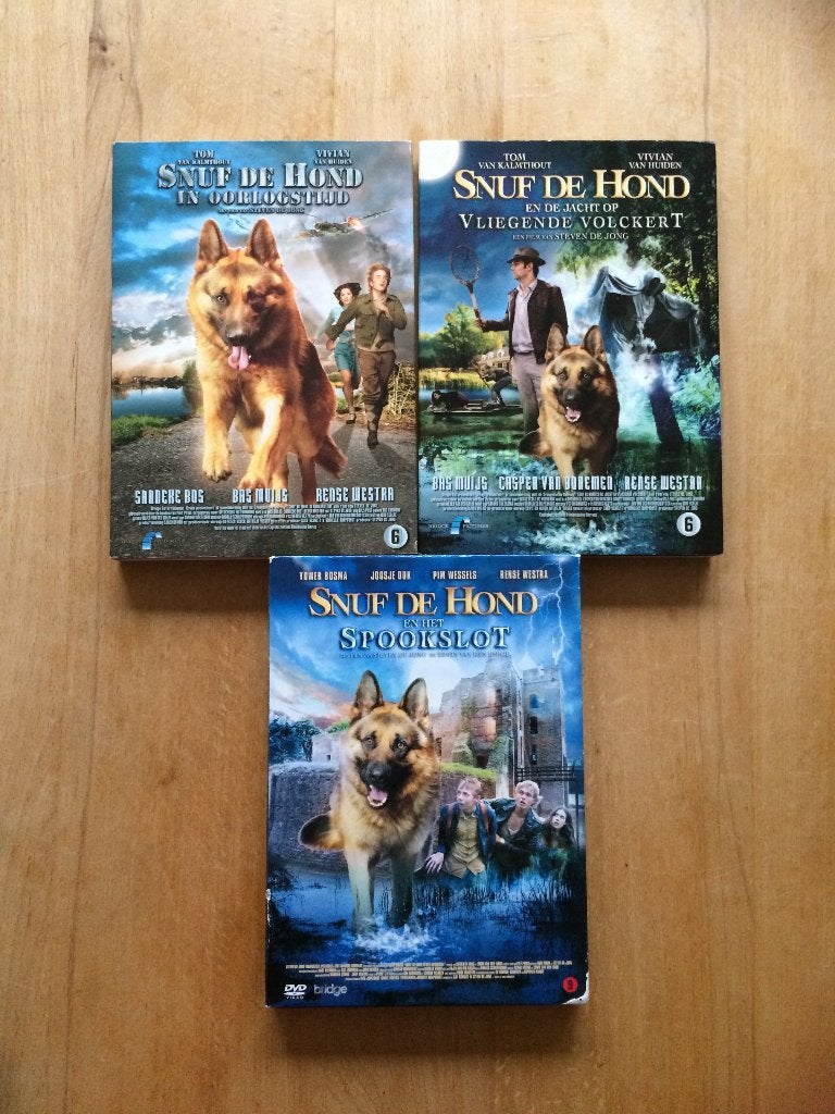 3 x Snuf de Hond, Avontuur, Gebruikt, Vanaf 6 jaar, Film