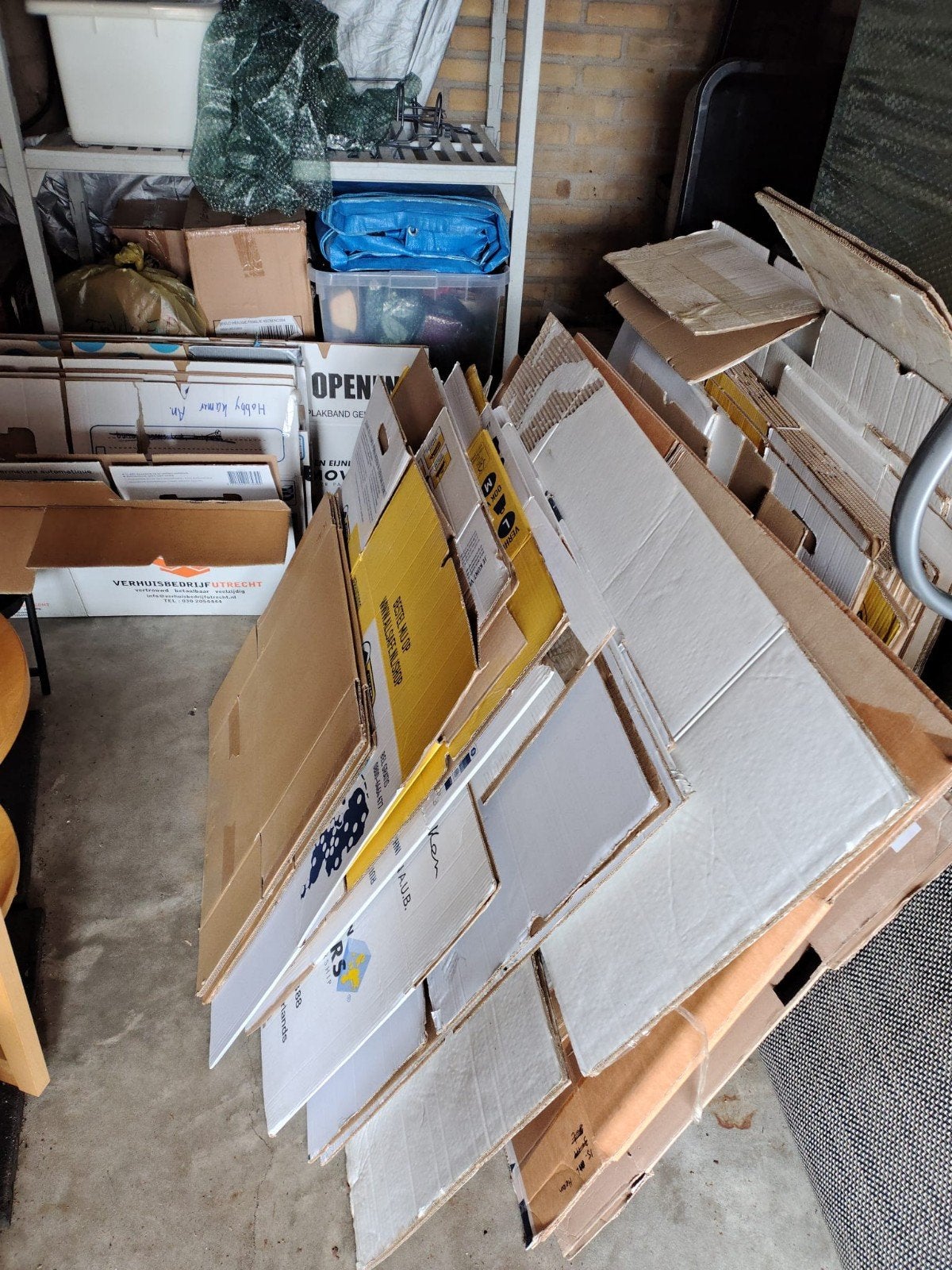 Verhuispakket: 70 verhuisdozen en 20 verhuisdekens, Doe-het-zelf en Verbouw, Ophalen, Gebruikt, Doos