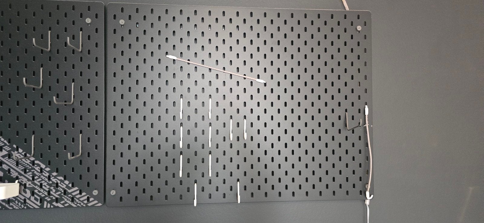 IKEA Skadis bord met accessoires, Ophalen, Zo goed als nieuw