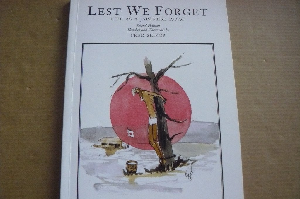 JAPAN / Japanese P.O.W. / Lest We Forget / Fred Seiker, Ophalen of Verzenden, Tweede Wereldoorlog, Zo goed als nieuw, Overige onderwerpen