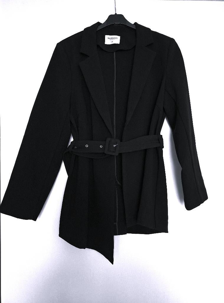 Zwart jasje / blazer - WANDERLUST - AMSTERDAM - Maat XL, Kleding | Dames, Ophalen of Verzenden, Zo goed als nieuw, Maat 46/48 (XL) of groter