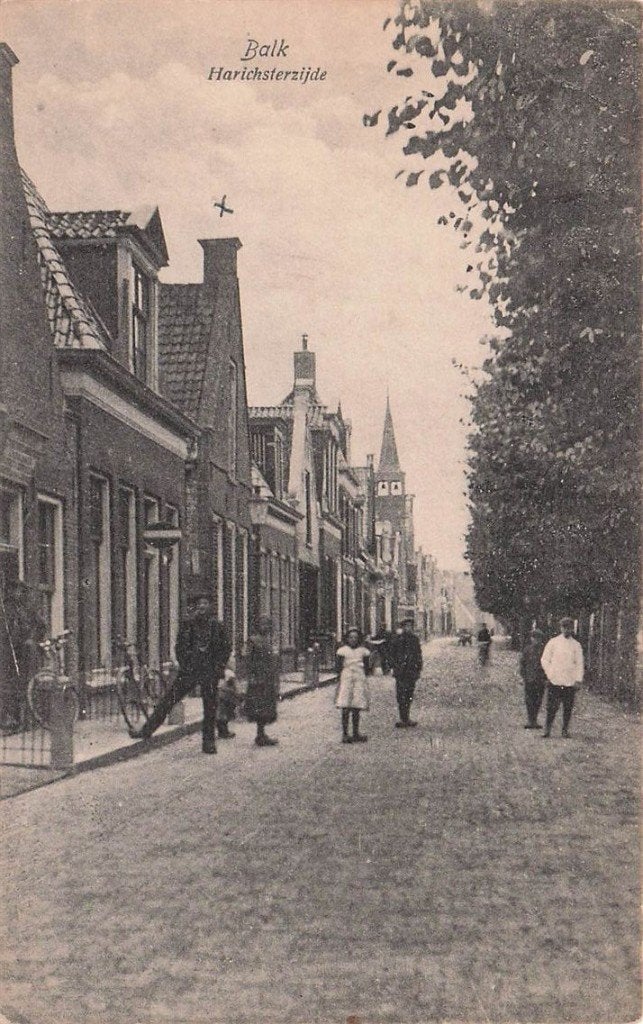 703-022-037 Balk Harichsterzijde, Ophalen of Verzenden, Voor 1920, Friesland