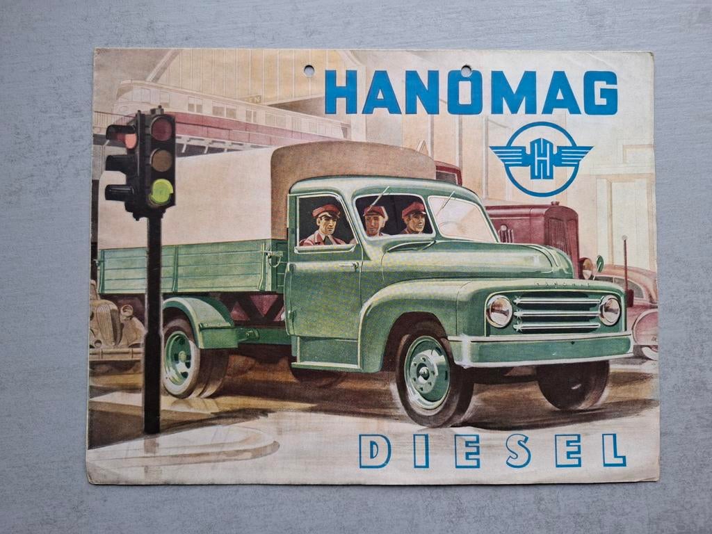 Hanomag Diesel folder, Ophalen of Verzenden, Gelezen, Overige merken