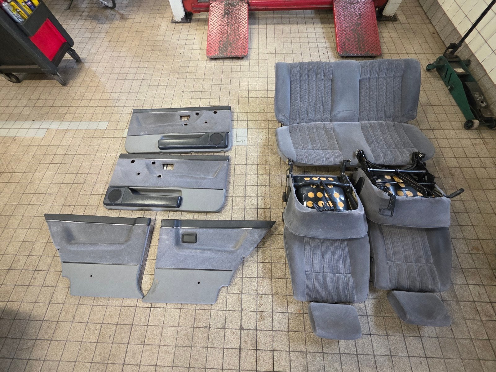 Volkswagen Golf 2 Stoelen en Deurpanelen, Auto-onderdelen, Ophalen, Gebruikt, Volkswagen