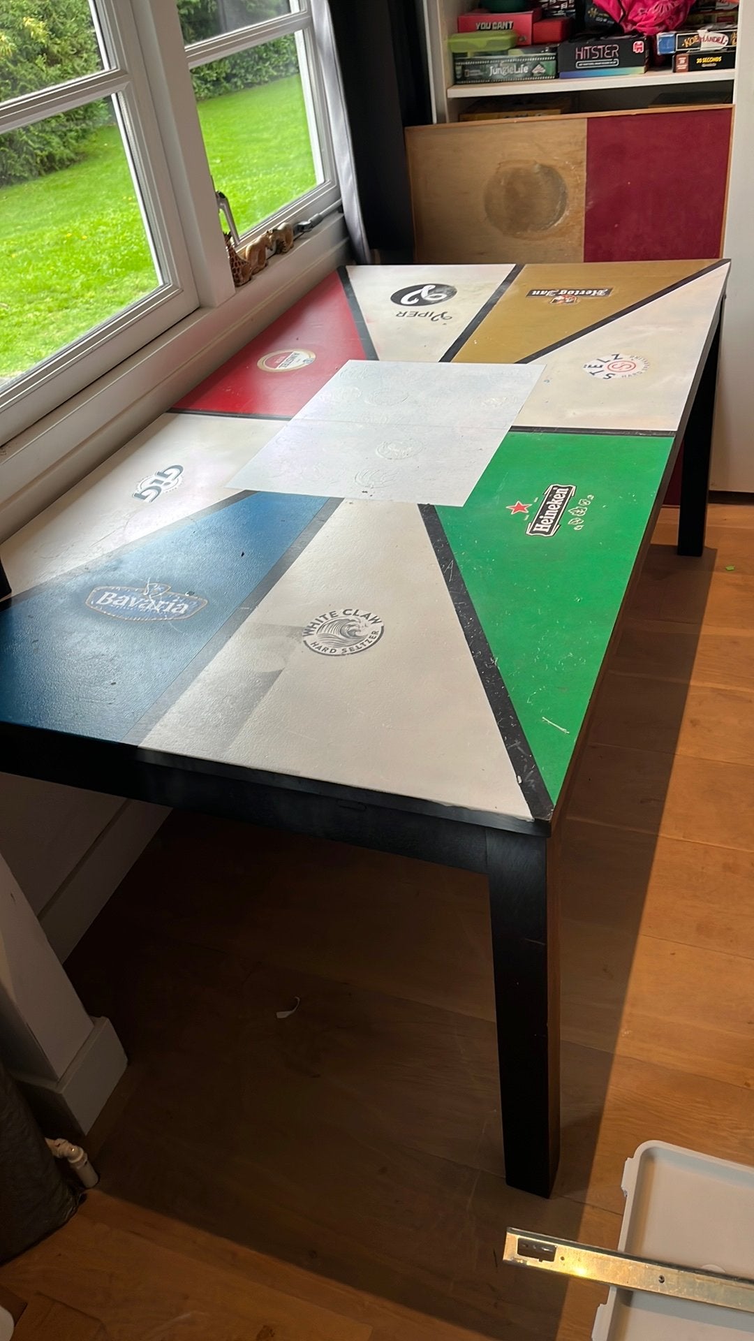 Eettafel studentenhuis 180 x 95 gratis, Ophalen, Gebruikt