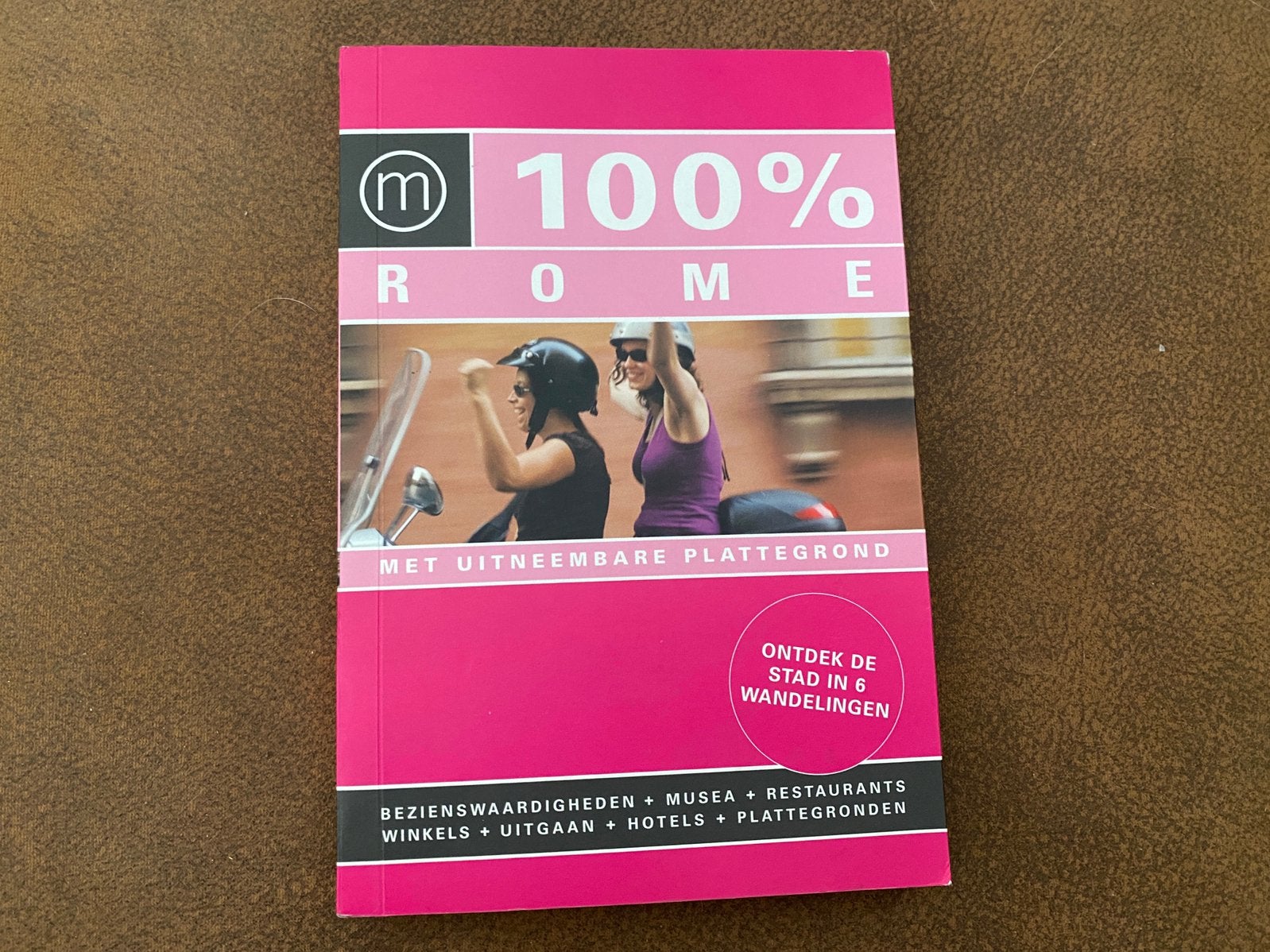 Reisboek 100% Rome met plattegrond, Overige merken, Europa, Ophalen of Verzenden, Zo goed als nieuw