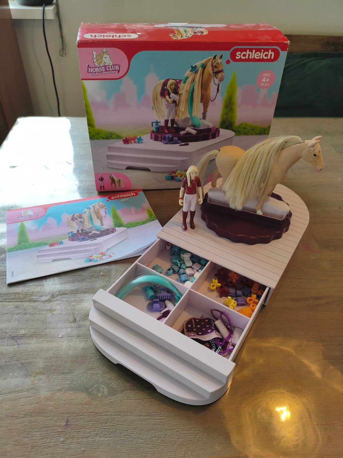 schleich 42617 sophia's beauties, Ophalen of Verzenden, Zo goed als nieuw, Poppenhuis