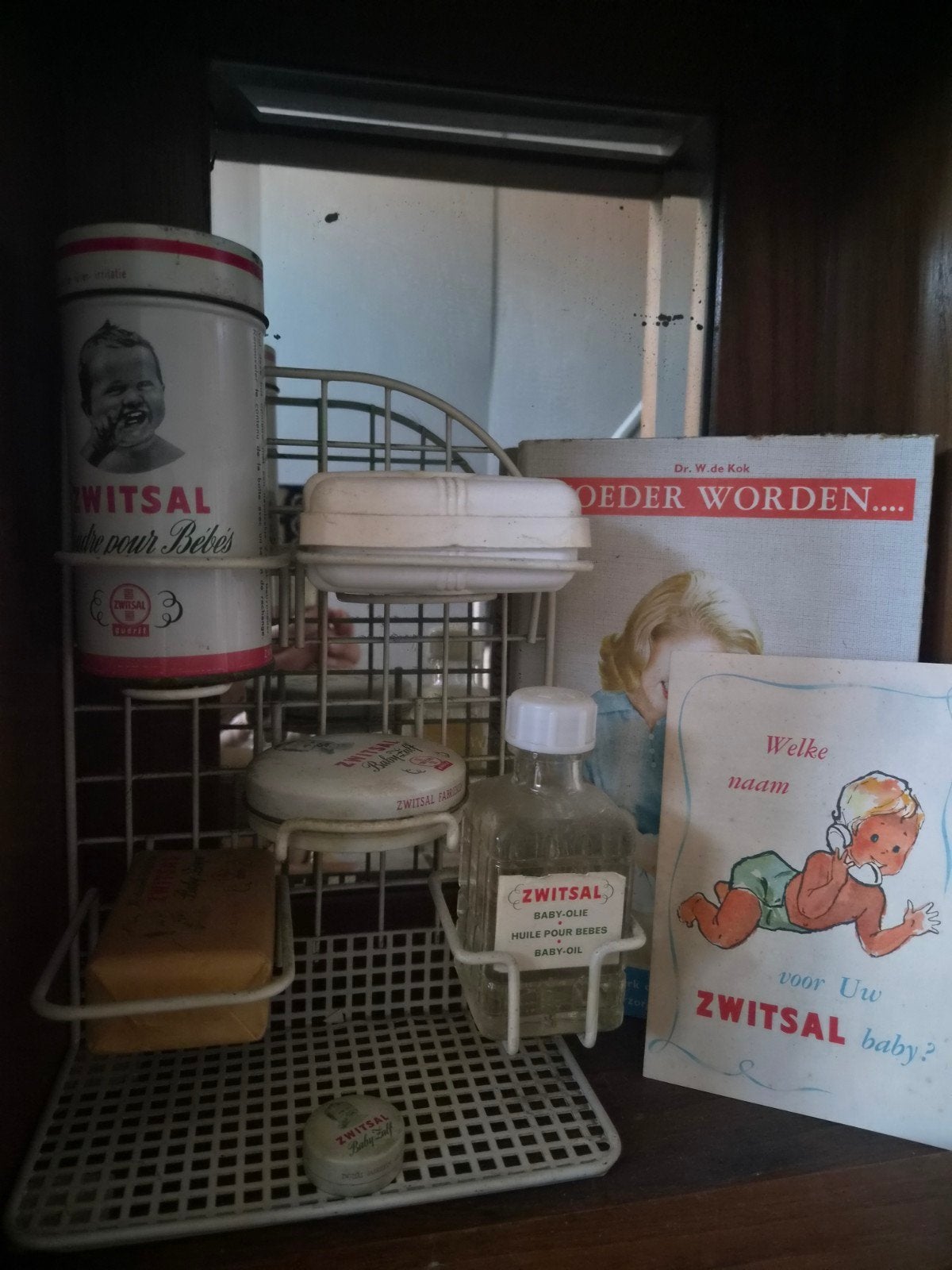 Heel mooi origineel Zwitsal rekje uit de jaren '60, Verzamelen, Verzenden