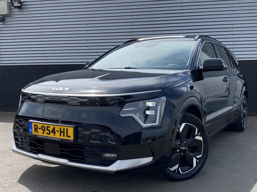 Kia Niro EV ExecutiveLine 64.8 kWh Nieuw geleverd en dealero, Auto's, Kia, Gebruikt, 750 kg, 1657 kg, Zwart