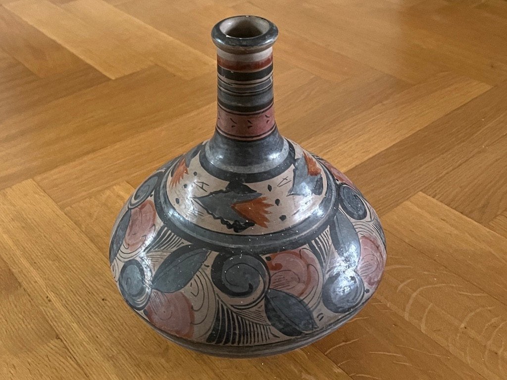 Aardewerk kruik uit Mexico, Antiek en Kunst, Antiek | Keramiek en Aardewerk, Ophalen of Verzenden
