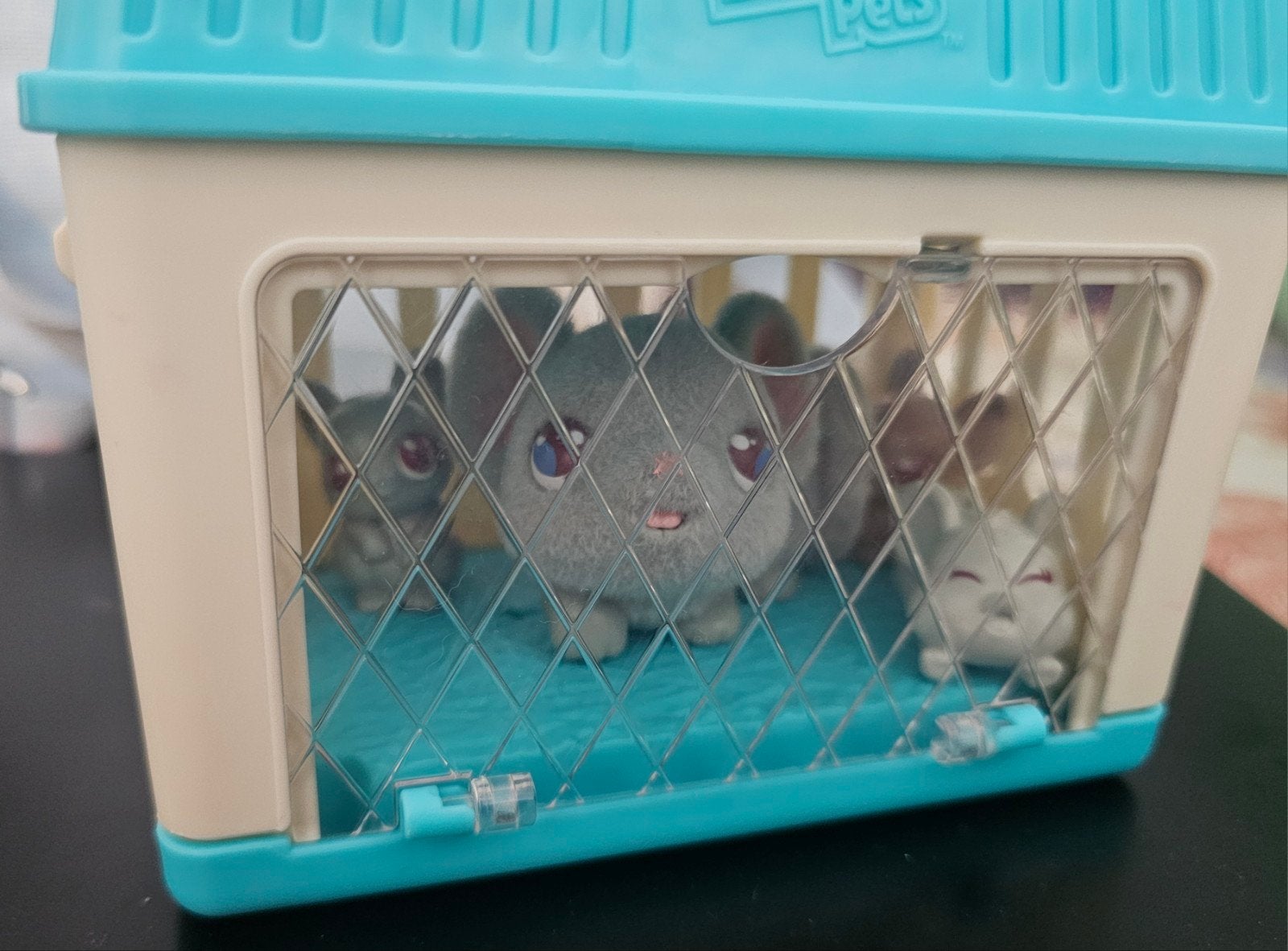 Little Live Pets Chinchilla Familie in Draagmand, Kinderen en Baby's, Speelgoed | Overig, Ophalen of Verzenden, Gebruikt, Jongen of Meisje