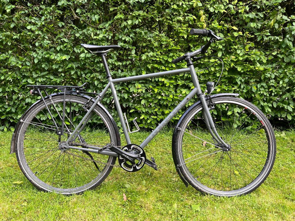 Lichte singlespeed stads/toerfiets BLB Hitchhiker, 28 inch, Velgrem, Zo goed als nieuw, 57 tot 61 cm
