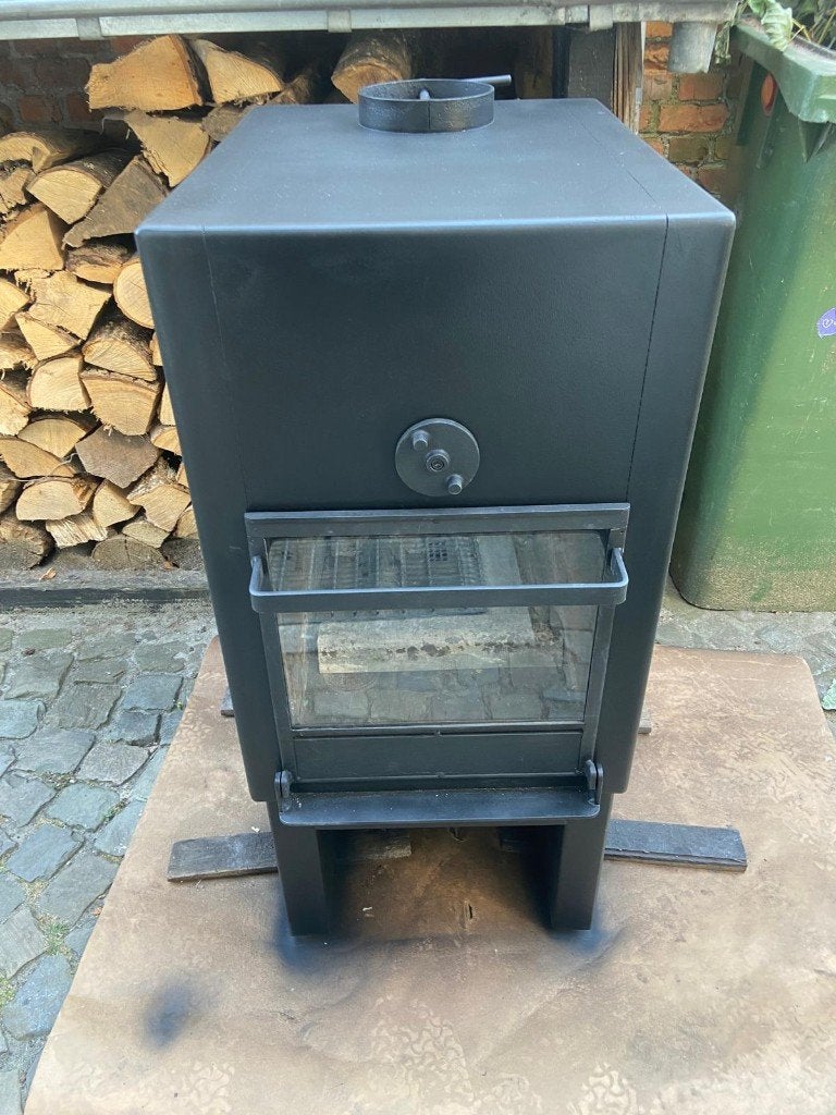 Harrie Leenders Boxer, Huis en Inrichting, Kachels, Ophalen, Gebruikt, Houtkachel, Vrijstaand