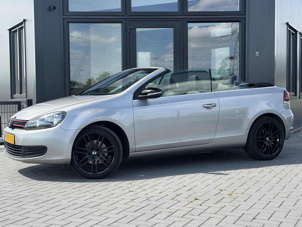 Volkswagen Golf Cabriolet 1.2 TSI BlueMotion Airco | Cruise, Voorwielaandrijving, Euro 5, Stof, Zwart