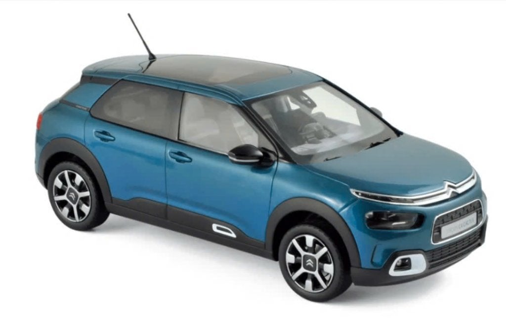 Citroen C4 Cactus 2018 Emeraude Blauw 1/18 NOREV ref: 181660, Verzenden, Nieuw, Auto, Norev