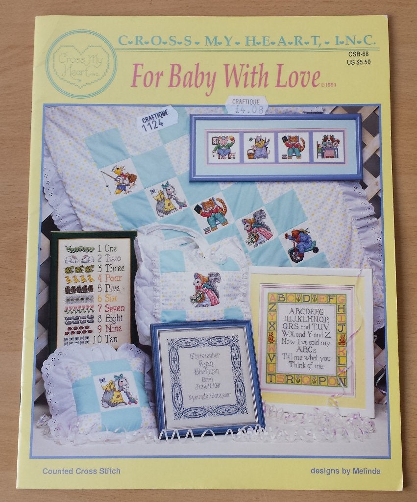 For Baby with Love Patronen - Melinda - 1991, Patroon, Gebruikt, Ophalen of Verzenden, Nvt