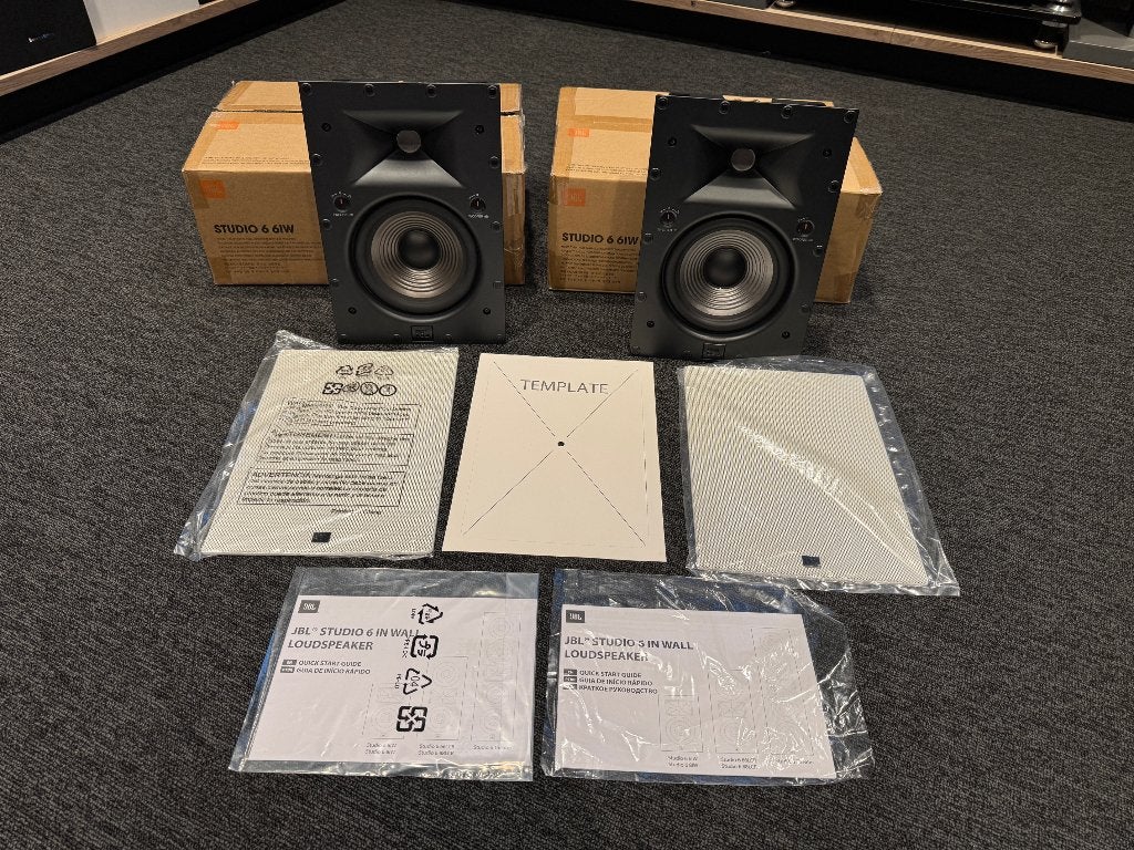 EP:Apollo JBL Studio 6 6IW Inwall speakers OPEN DOOS SET!!