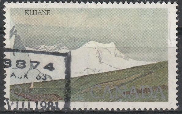 2730. Canada 726 gest. Nationaal Park, Ophalen of Verzenden, Gestempeld, Noord-Amerika