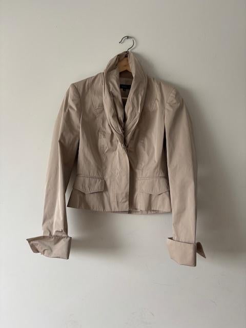 NIEUW: Chique blazer van MARK maat 36, Beige, Nieuw, Ophalen of Verzenden, Jasje