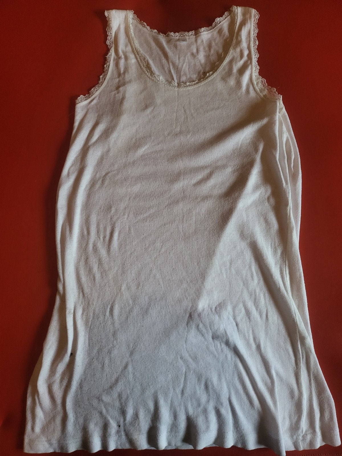Wit hemdje met kant, Kleding | Dames, Verzenden, Wit, Hemd