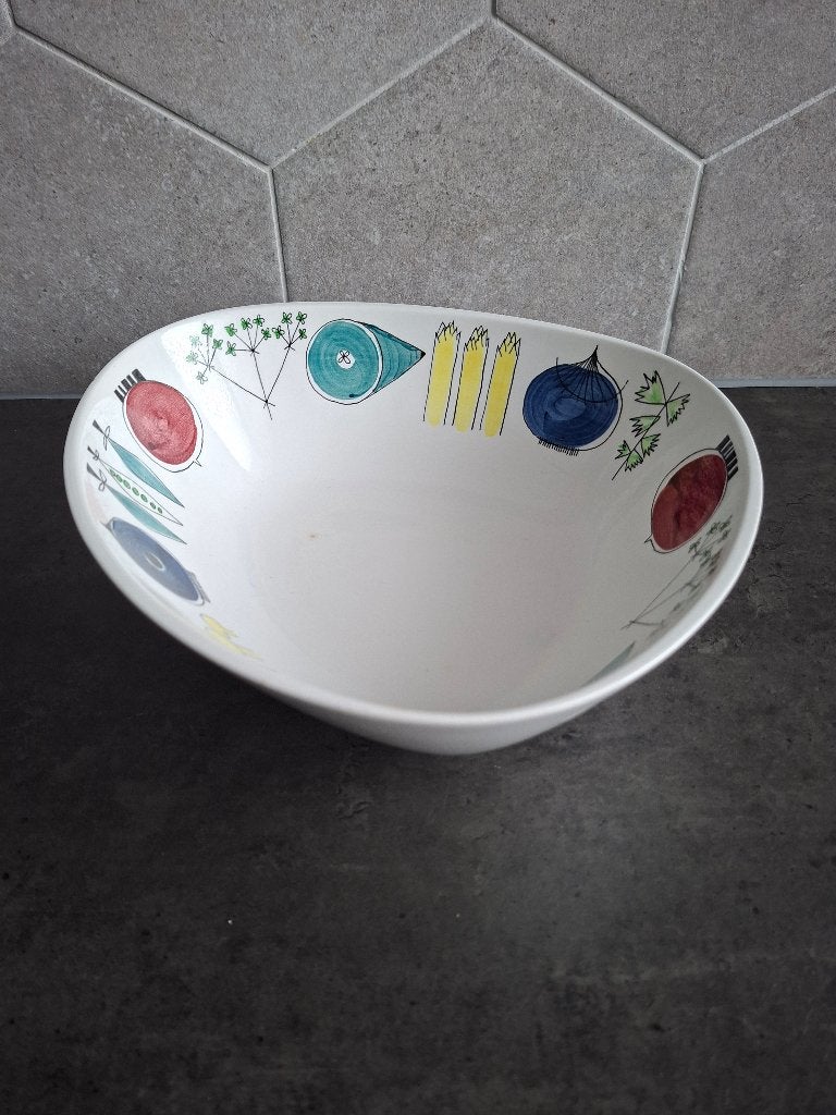 2 grote schalen rorstrand picknick serie nr 19, Ophalen