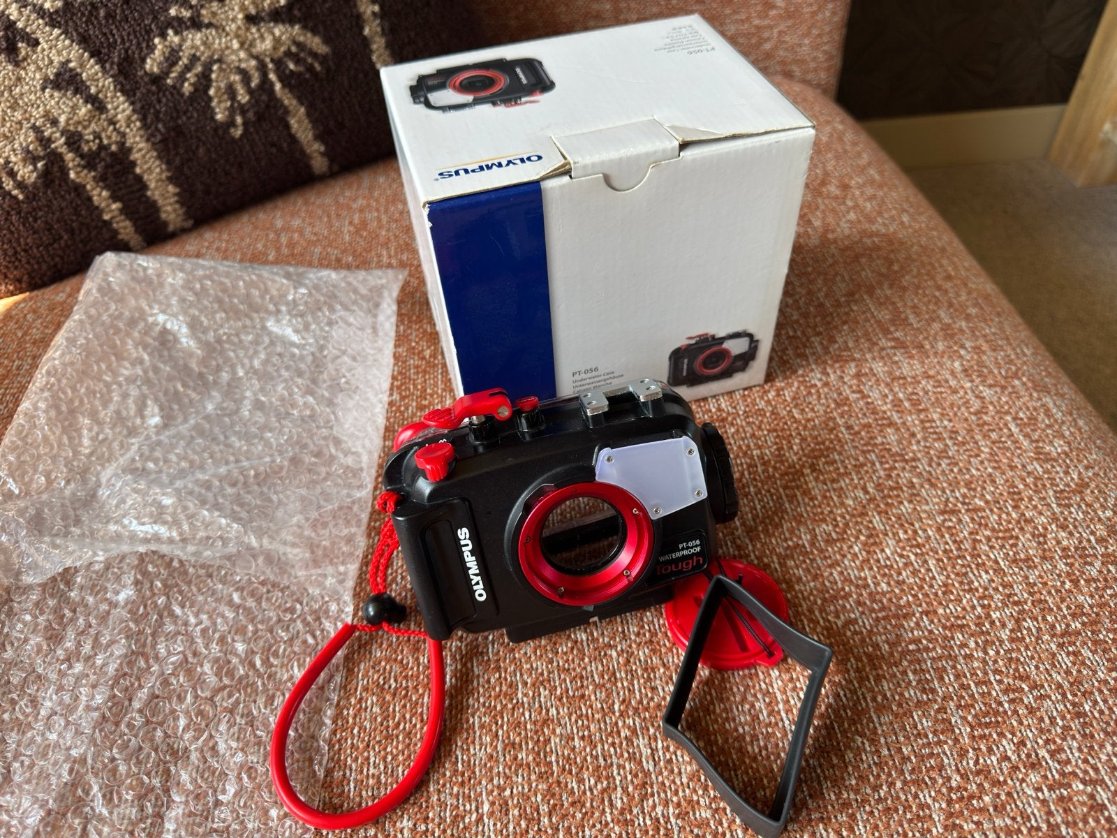 Olympus PT-056 Onderwaterbehuizing voor Tough Camera's, Meer dan 40 meter, Compactcamera, Olympus, Ophalen of Verzenden