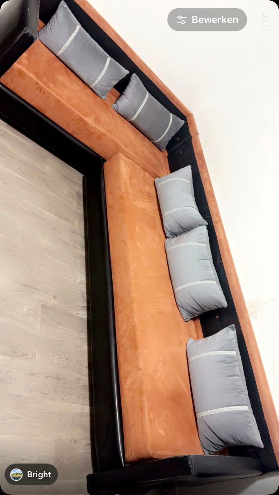 Bank sedari, Huis en Inrichting, Ophalen of Verzenden, Gebruikt, 75 tot 100 cm