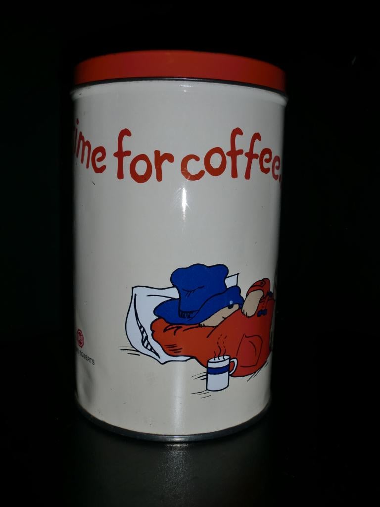 blik Time for Coffee Beertje paddington, Verzamelen, Ophalen of Verzenden, Overige