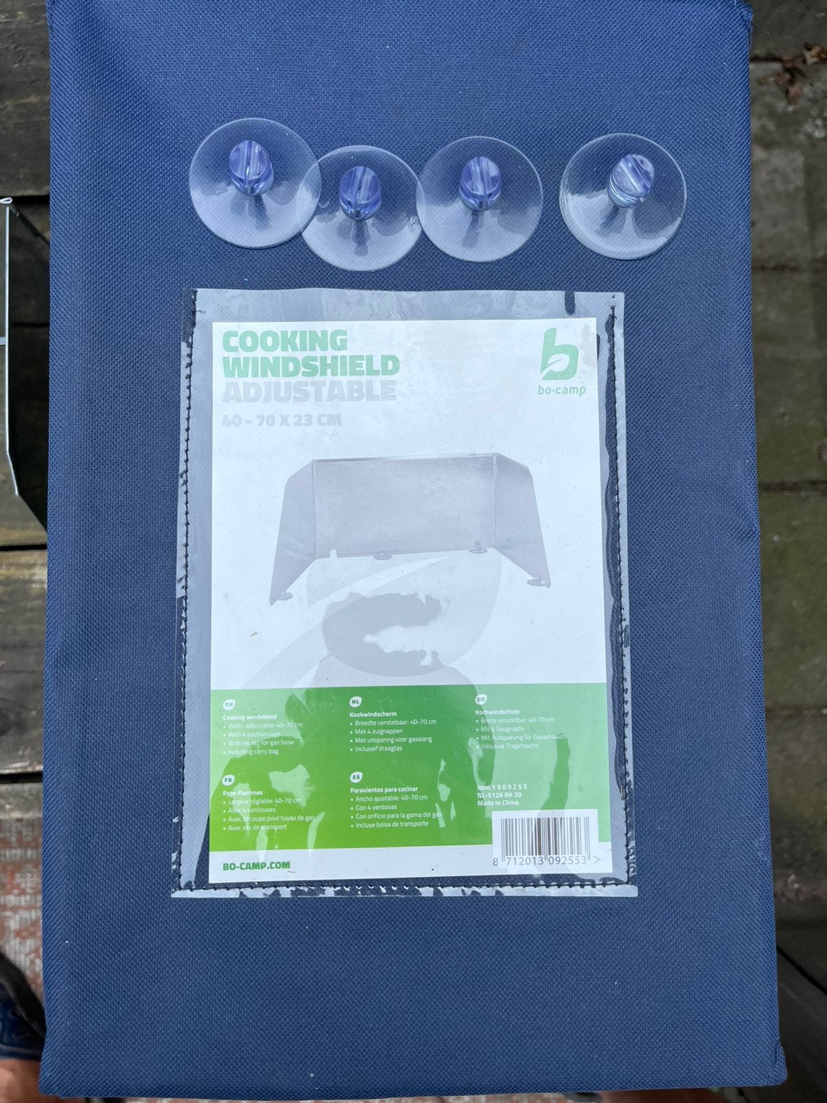 Kook windscherm Bo Camp, Ophalen of Verzenden, Zo goed als nieuw