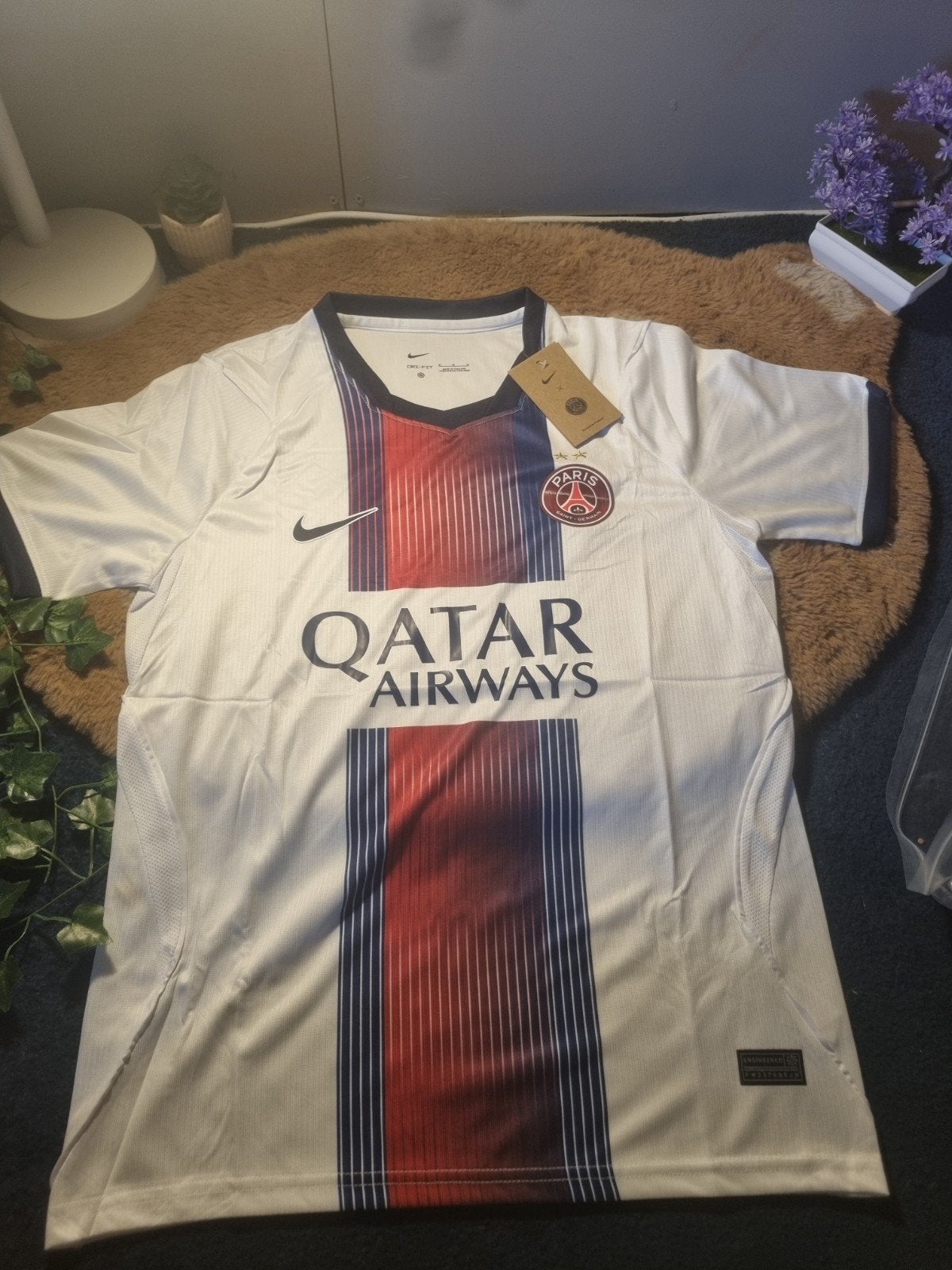 PSG Voetbalshirt 26/27 maat M, Kleding | Heren, Maat 48/50 (M), Wit, Nike, Nieuw
