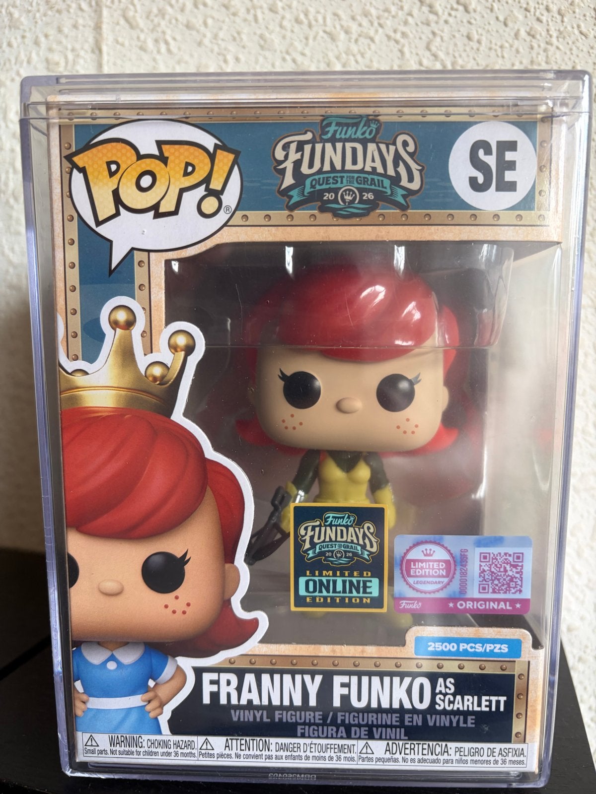 Funko Pop! Franny Funko als Scarlett (Limited Edition), Verzamelen, Ophalen of Verzenden, Nieuw