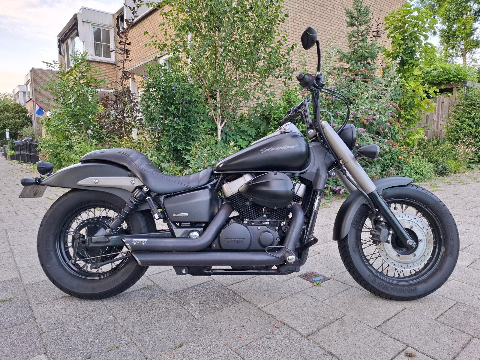 Honda Shadow Black Spirit 750cc matzwart bouwjaar 2012, Motoren, Motoren | Honda, 750 cc, Cardan-aandrijving, 2 cilinders, Chopper