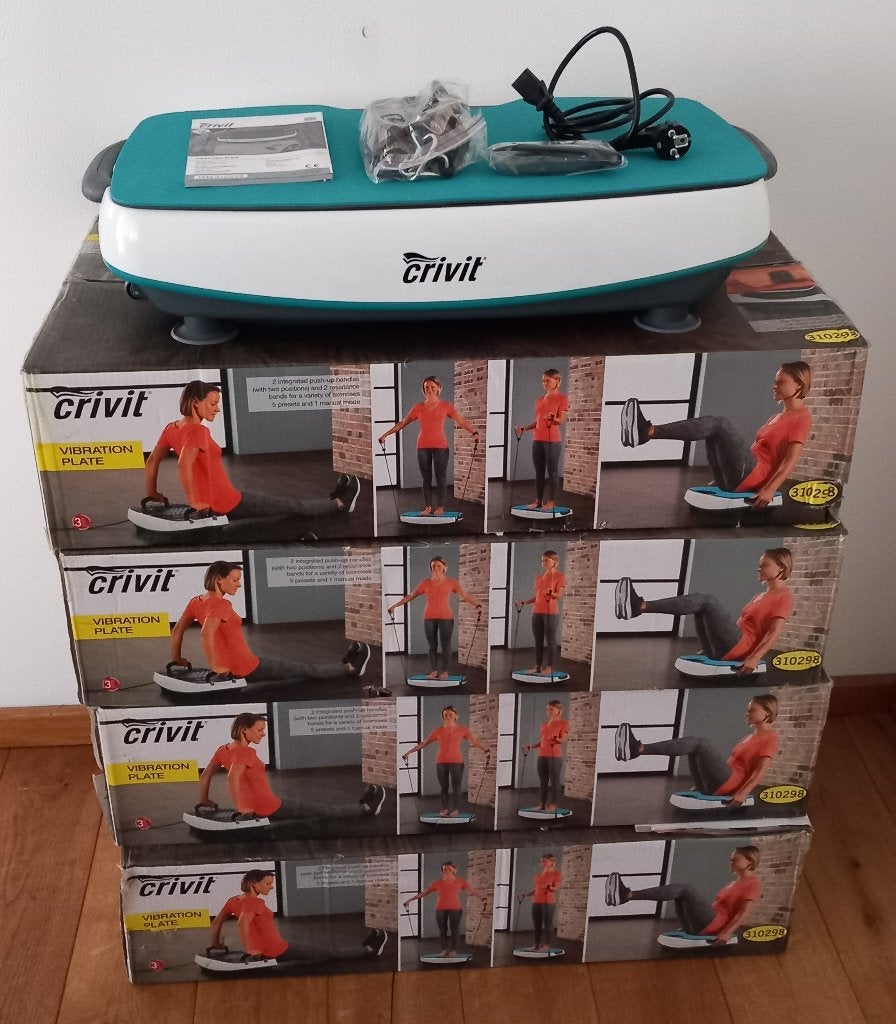 Fitness Trilplaat (nog 3 stuks, Crivit) - vanaf €50, Ophalen, Benen, Trilplaat