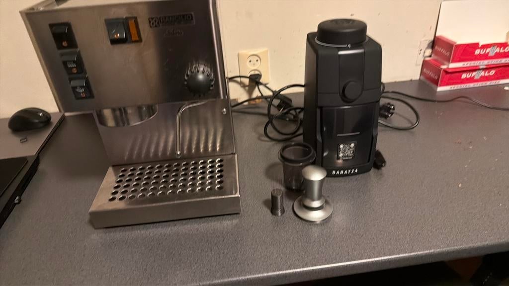 Baratza encore pro en rancilio silvia, Ophalen of Verzenden, Zo goed als nieuw