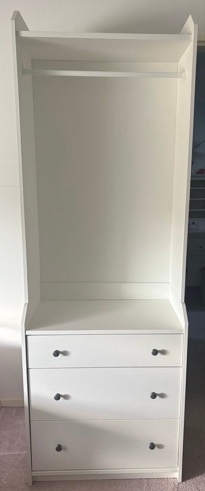 IKEA Metod kledingkast met lades, Ophalen, Gebruikt, 200 cm of meer, 50 tot 100 cm