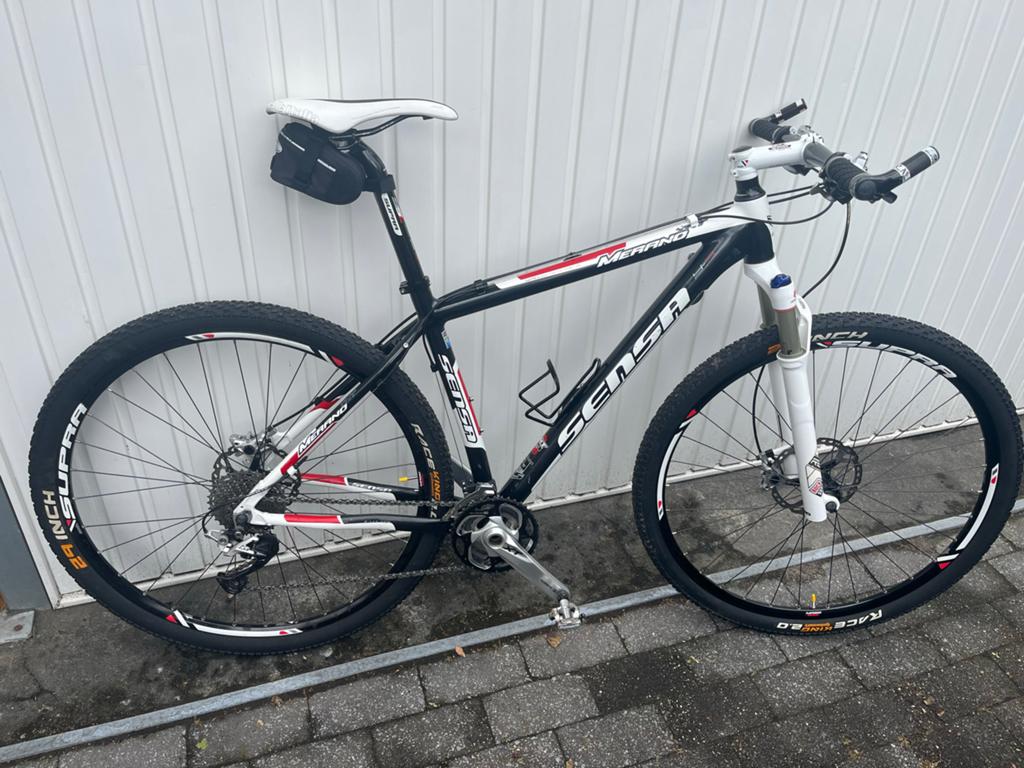 Sensa Merano mountainbike met Shimano XT onderdelen, Gebruikt, Hardtail, Heren, Schijfrem