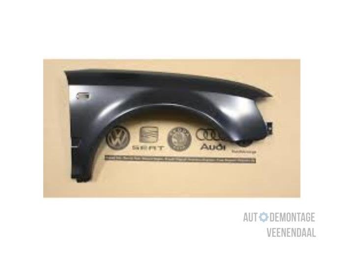 Scherm rechts-voor van een Audi A4, -, -, Nieuw, -
