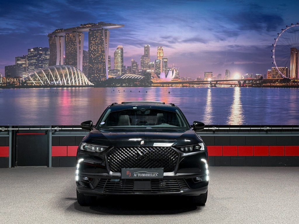 DS 7 Crossback E-Tense Performance Line |Trekhaak|Panorama|M, Auto's, DS, 4 cilinders, Zwart, Origineel Nederlands, Bedrijf
