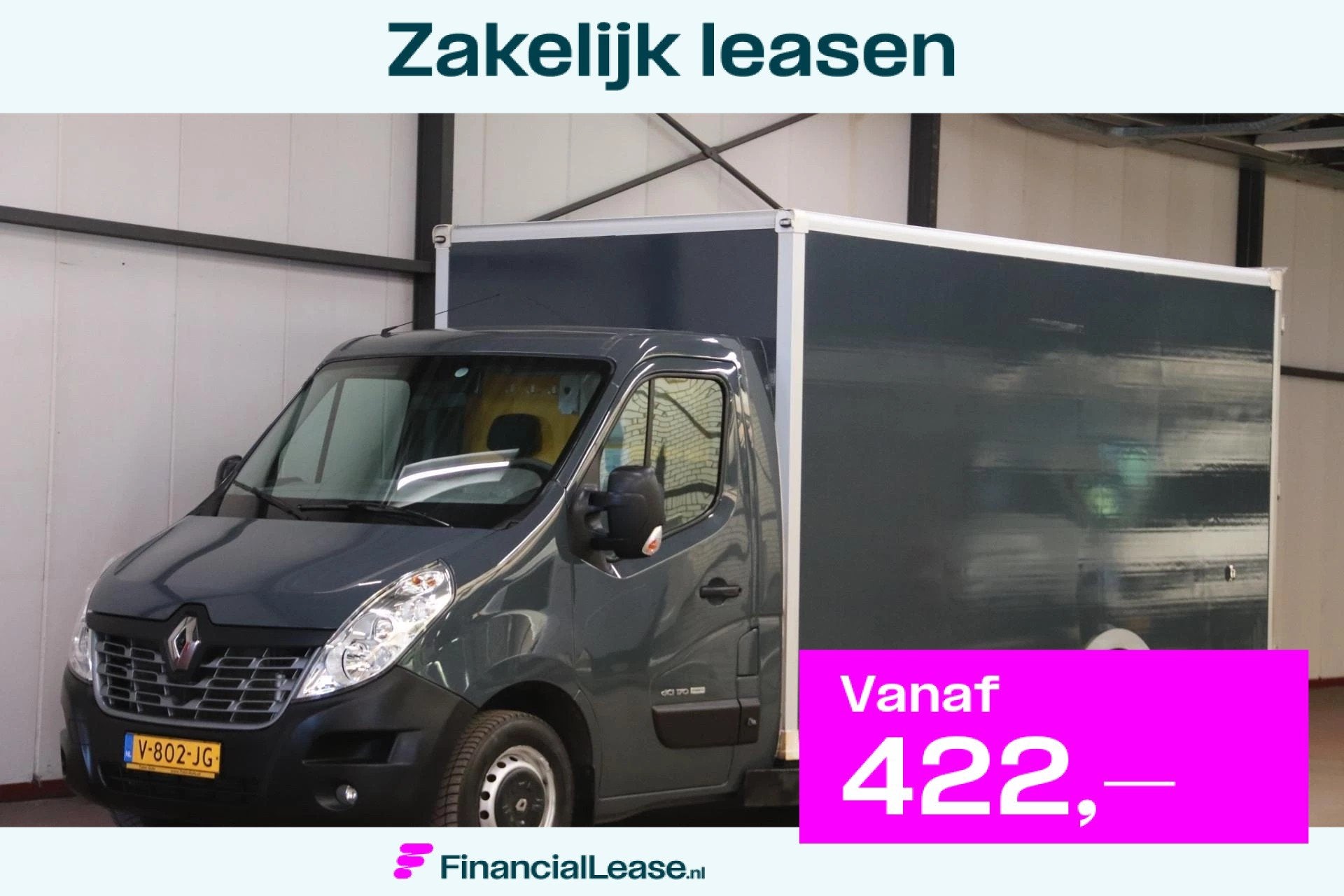 Renault Master Renault Master 2.3 dCi AUTOMAAT LOWLINER VERK, Stof, Gebruikt, Euro 6, 4 cilinders