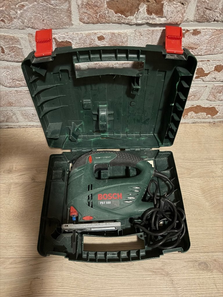Bosch decoupeerzaag PST650, Gebruikt, Decoupeerzaag, Ophalen of Verzenden, 30 tot 70 mm