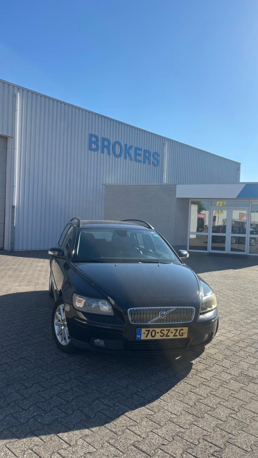 Volvo V50 1.8 2006 Zwart |export?|, Ophalen, Volvo