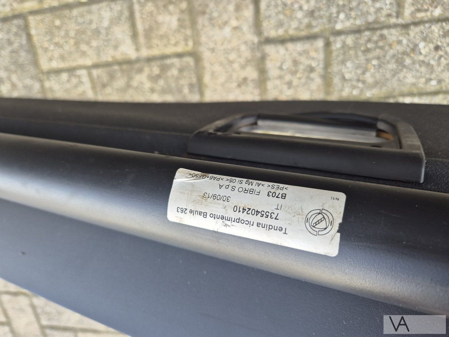 Fiat Doblo / Opel Combo rolhoes rollo hoedenplank 2010 - 201, Gebruikt, -, -, Ophalen of Verzenden