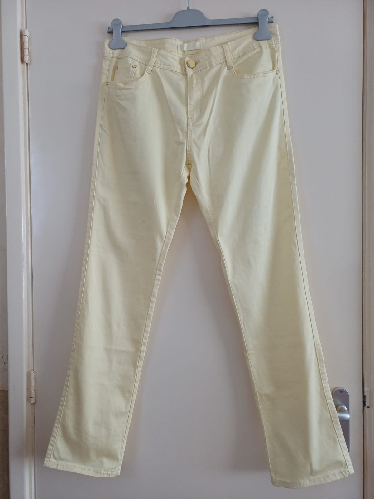 Butter Yellow Goodies jeans broek, maat 46, Geel, Maat 46/48 (XL) of groter, Onbekend, Nieuw