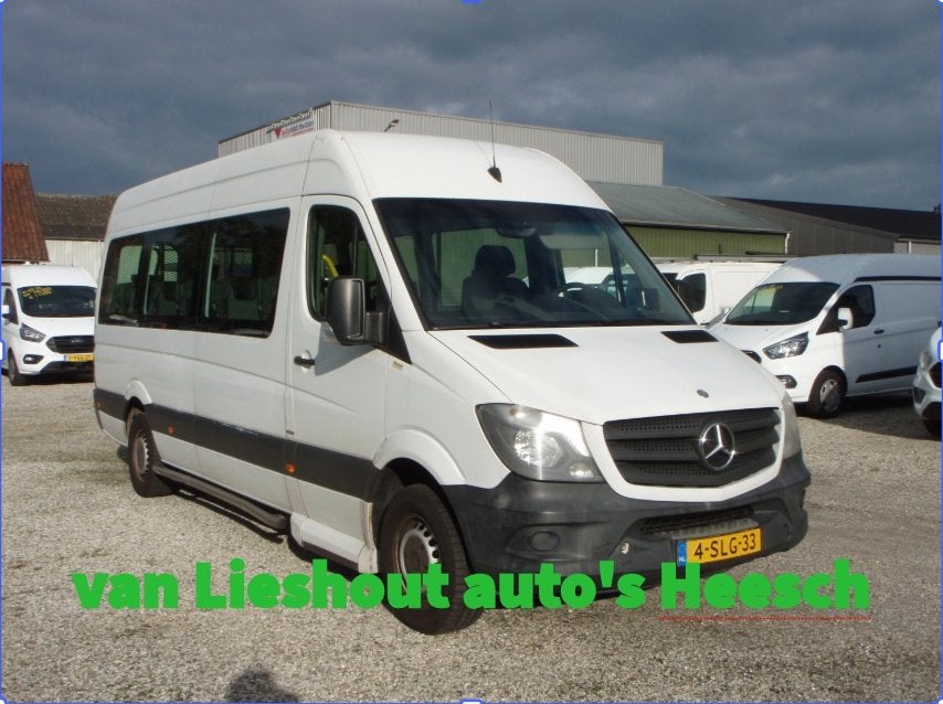 Mercedes-Benz Sprinter 313 432 HD 9 persoons personenbus rol, Euro 5, Gebruikt, Zwart, 4 cilinders