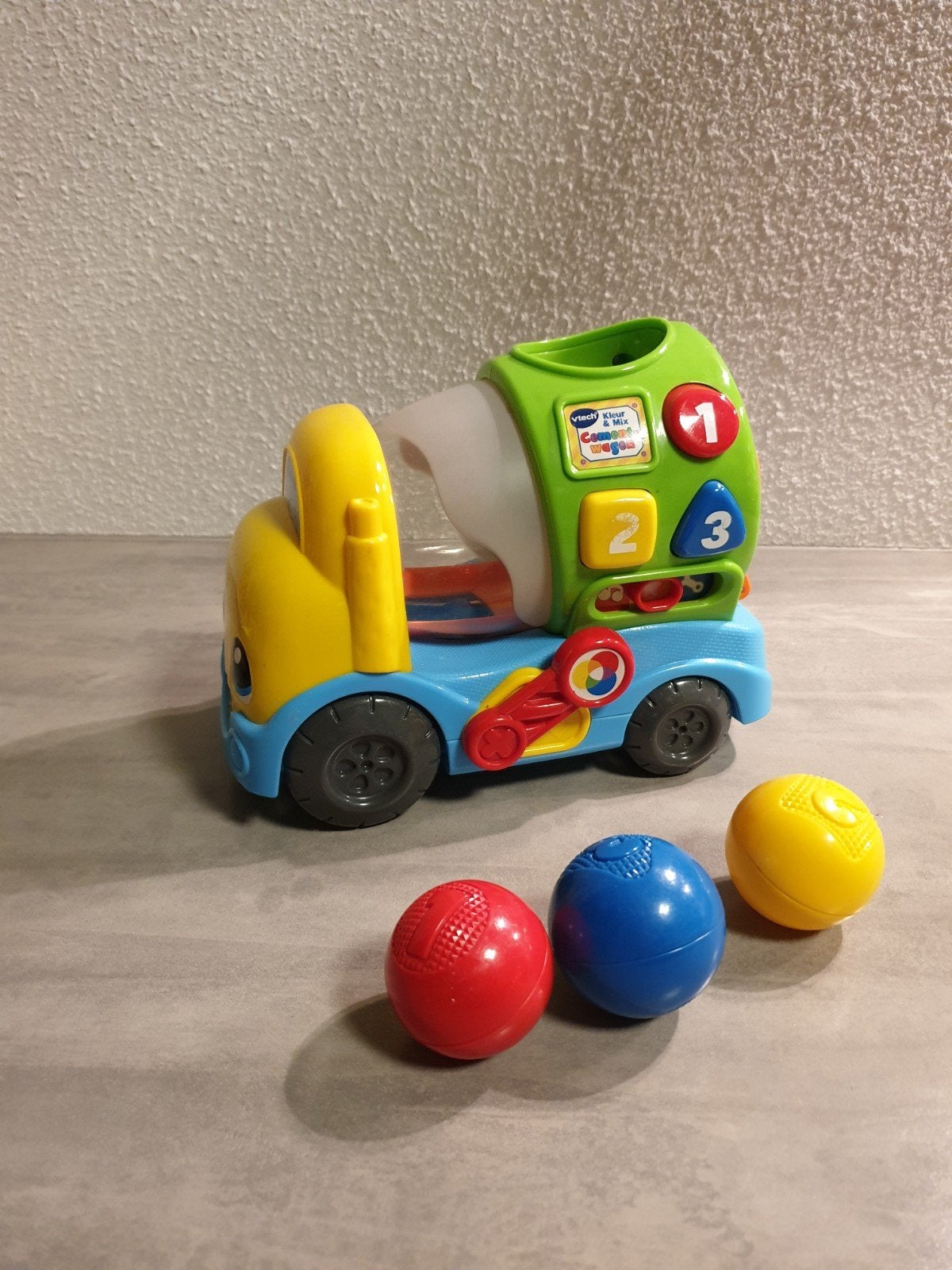 Vtech Kleur & Mix Cementwagen - Leerzaam Speelgoed, Ophalen of Verzenden