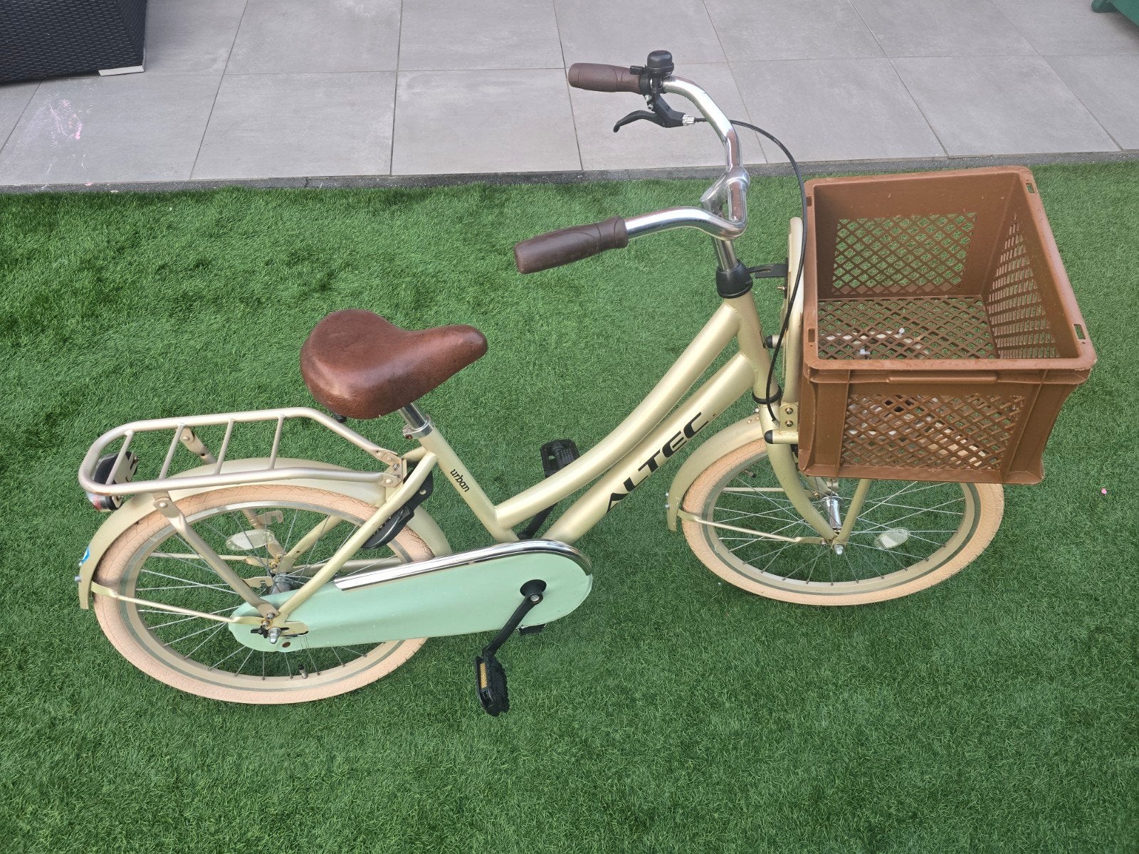 Altec Urban meisjefiets - Zo goed als nieuw, (Extra) lage instap, Velgrem, Zo goed als nieuw, 50 tot 53 cm