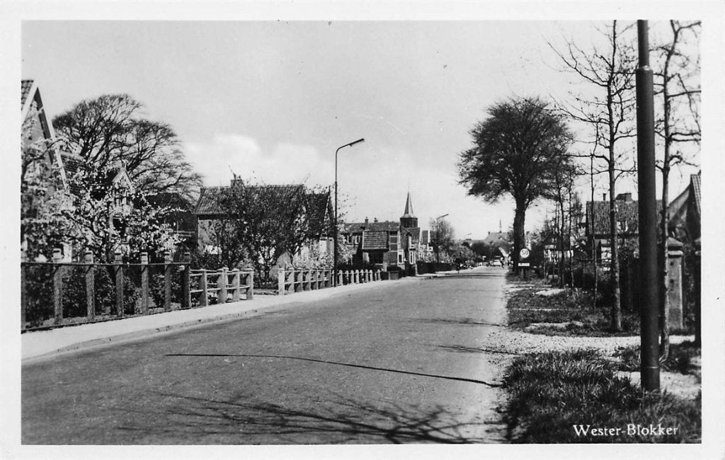 703-007-051 Wester-Blokker, Verzamelen, Ansichtkaarten | Nederland, Verzenden, Voor 1920, Noord-Holland